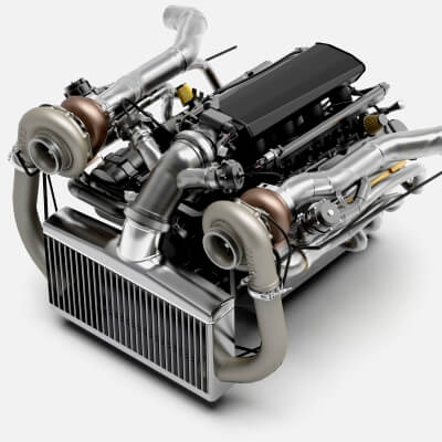 Chevy LS1 V8 Twin Turbo