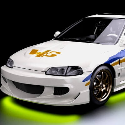 The Fast and the Furious Danny Yamatos Honda Civic EJ