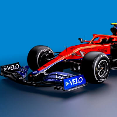 F1 McLaren MCL35M Racing Car