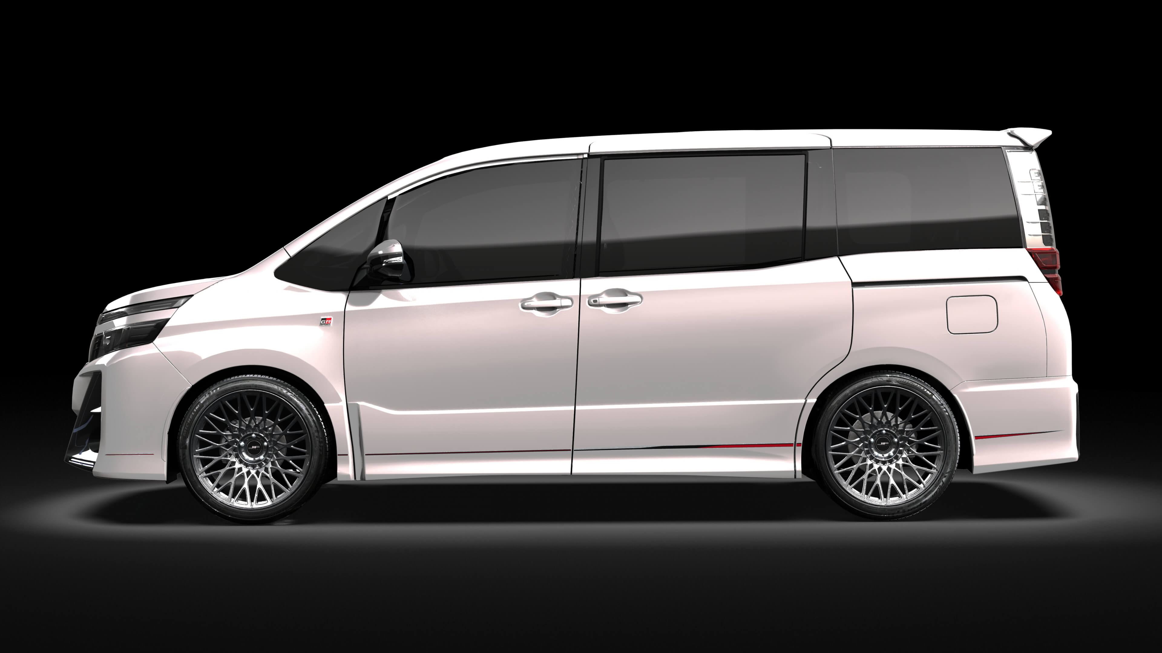 Toyota Voxy GR Sport 3D Render, Digital Art by impulse99