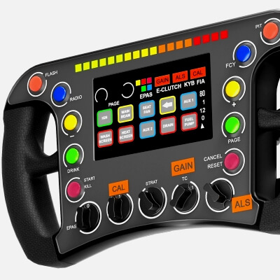 GT3 Racing Steering Wheel