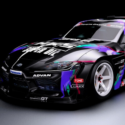 HKS Toyota GR Supra Drift