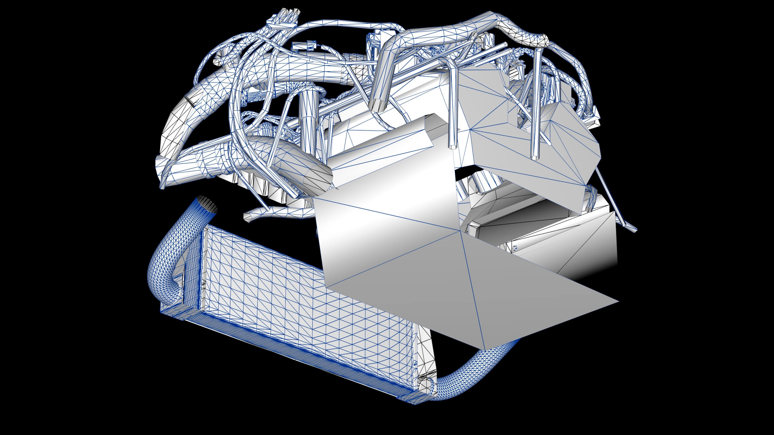 HKS VR38DETT Engine - 3D Model by impulse99