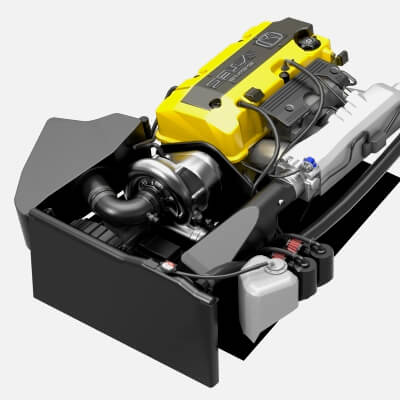 Honda F20C S2000 Supercharged Engine