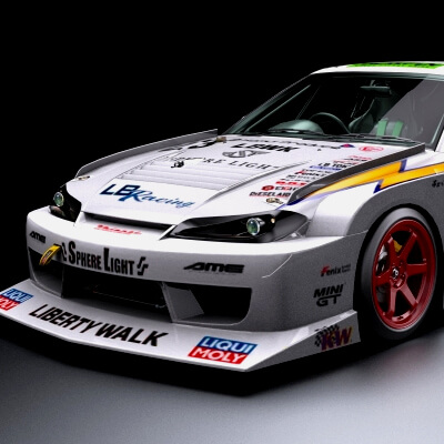 Liberty Walk Super Silhouette Nissan Silvia S15