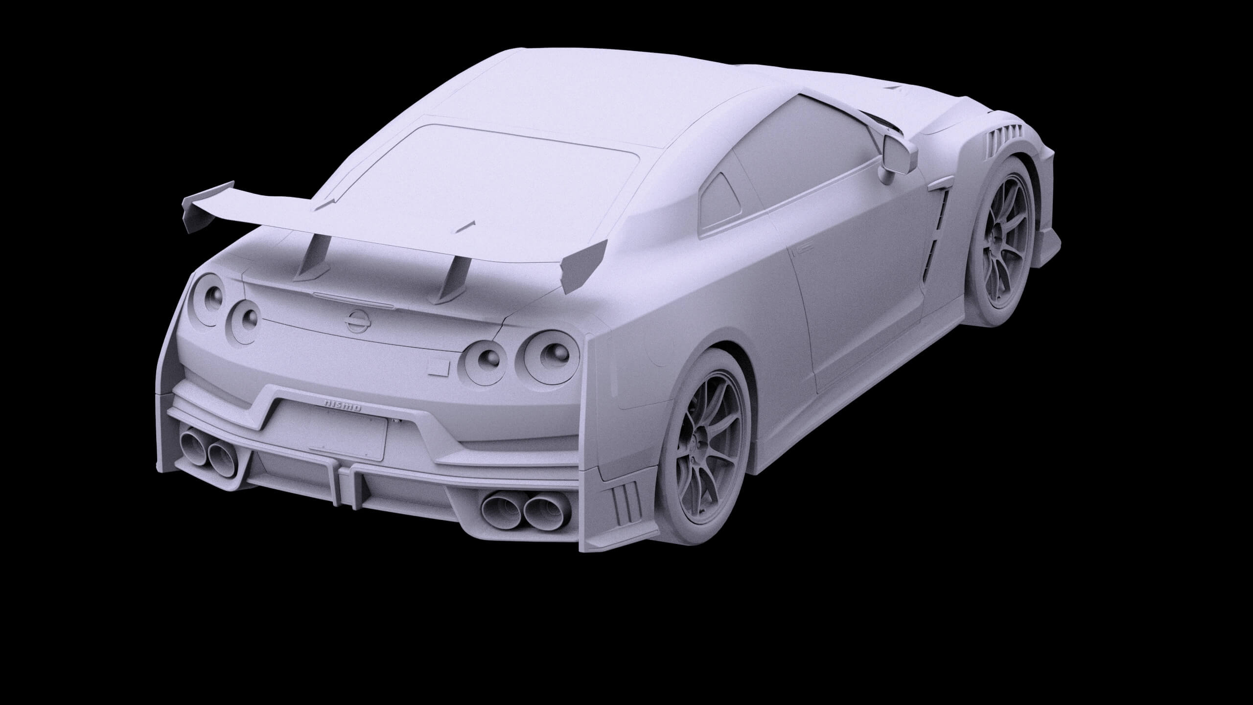 Nismo GT-R R35 2024 3D Model by impulse99