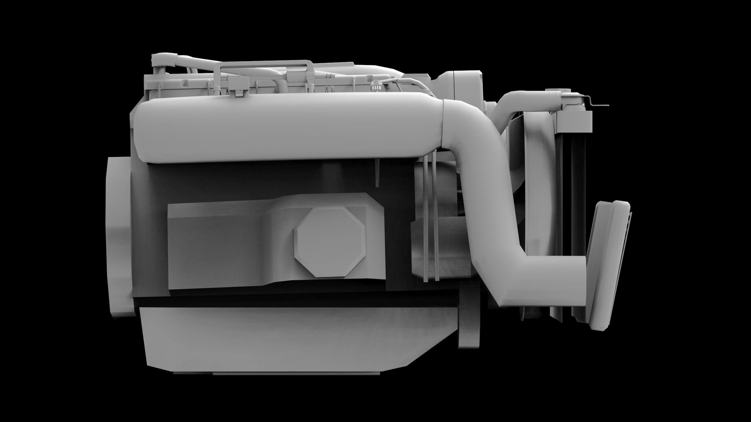 RB26DETT GT-R Engine 3D Model by impulse99