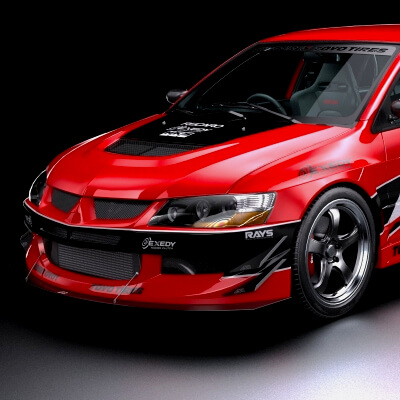 Tokyo Drift Mitsubishi Lancer Evo IX 2006