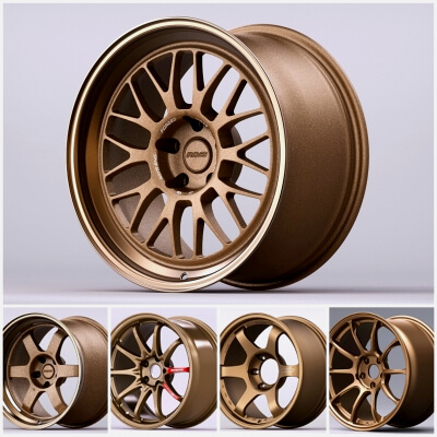 Volk Rays Racing Wheels Package