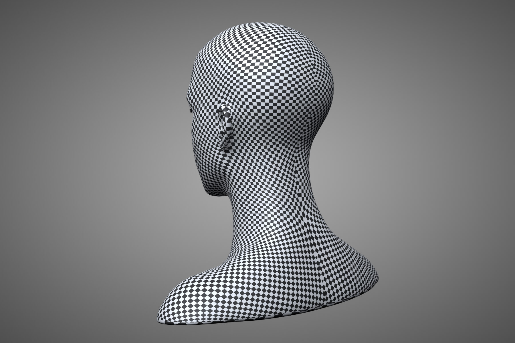 Young Male Head - 3D Model by IndieArt