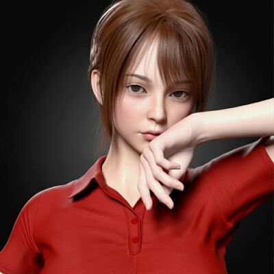 Camelia for Genesis 8 Female