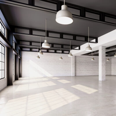 Interior Loft Office Hall 03