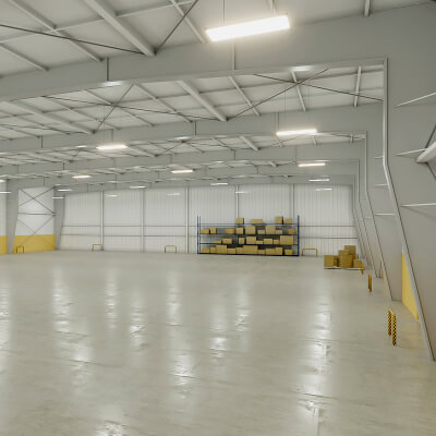 Low Poly Warehouse 07