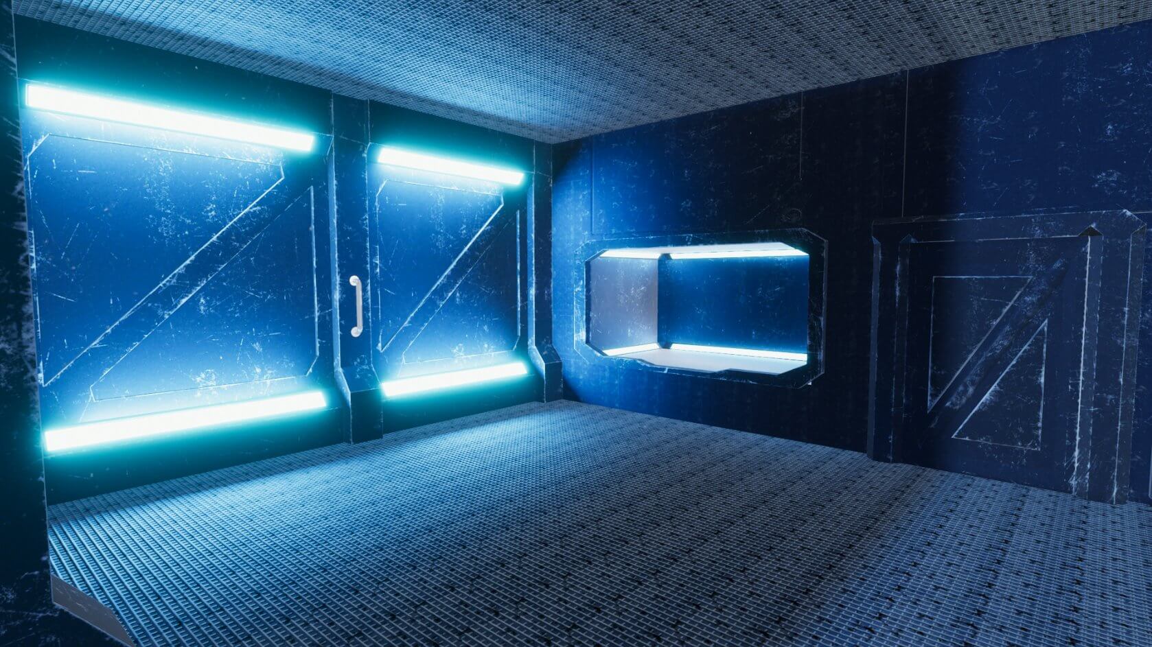 Space Station Room 3D Model by infocod44