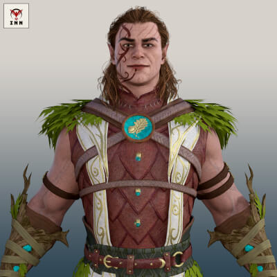 BG3 - Halsin for Genesis 8 Male