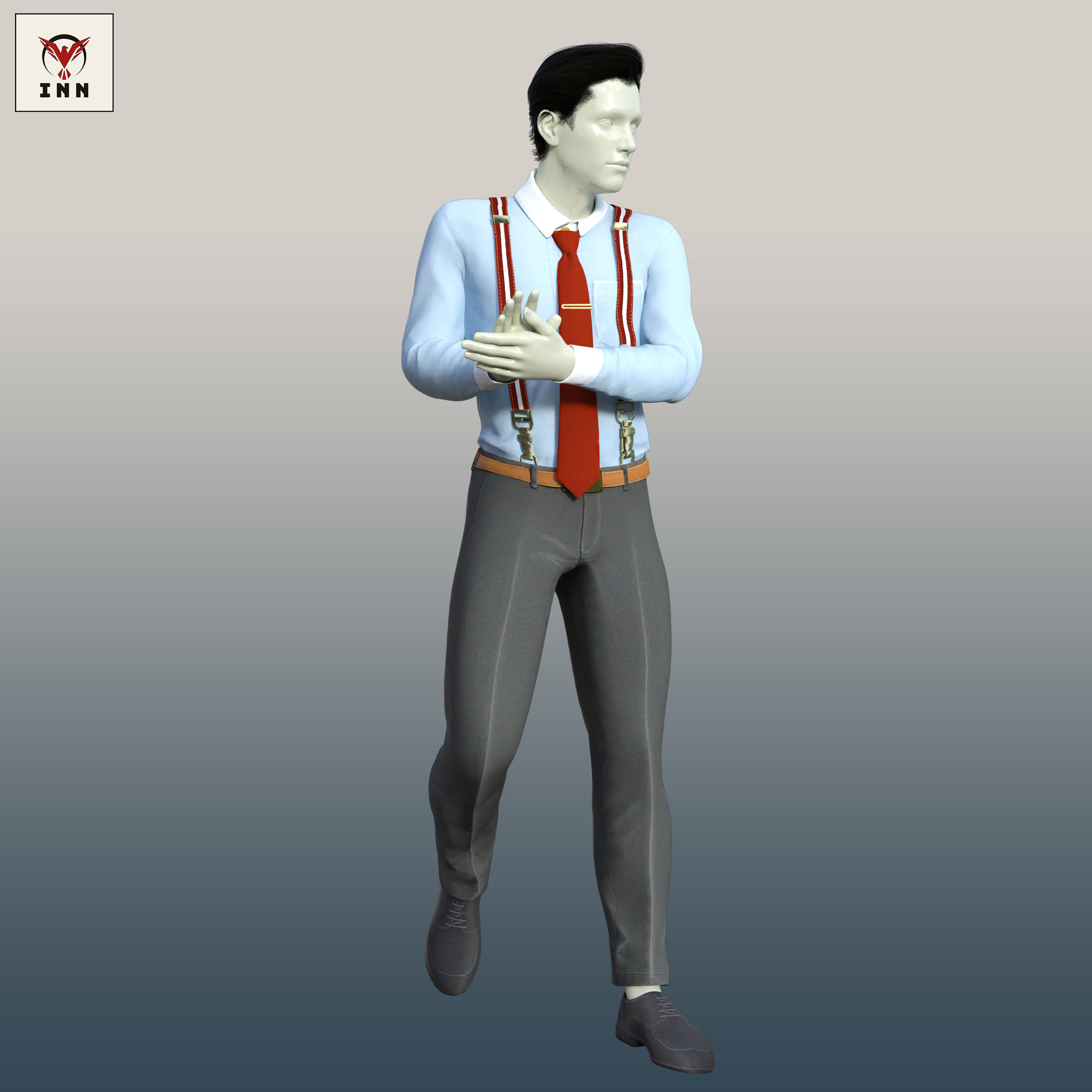 Everyday - Power Suit for G8M & G9 Daz Content by INN