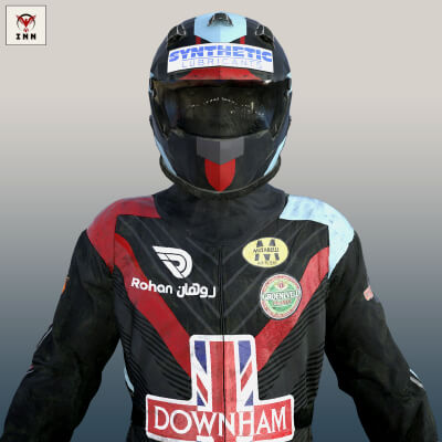 Formula 1 Outfit for Genesis 8 Male &amp Genesis 9 by INN