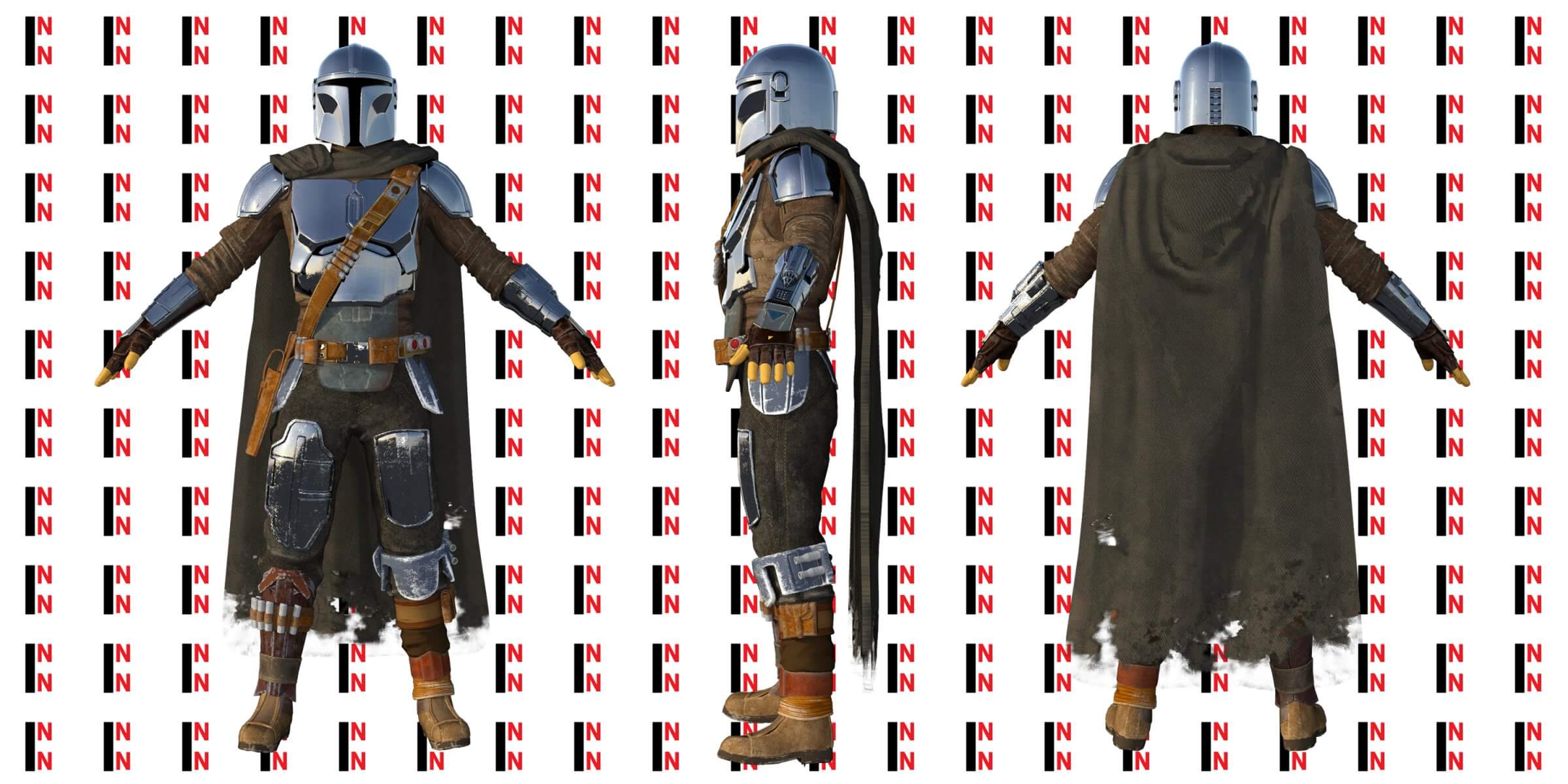 Mandalorian Outfit For Genesis 8 Male Daz Content by INN
