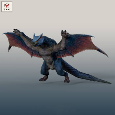 MHW - Nargacuga for DazStudio