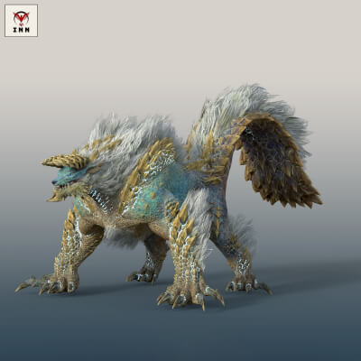 MHW - Zinogre for DazStudio by INN