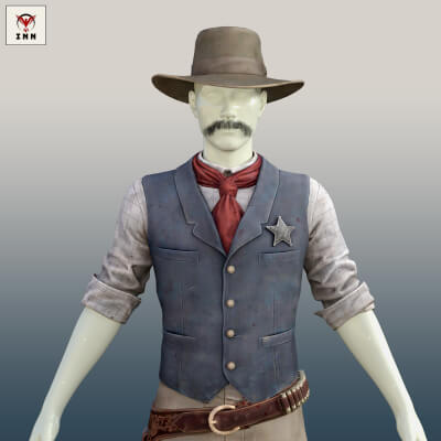 Everyday - Sheriff Outfit for G8M and G9 by INN