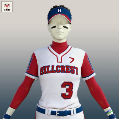 Everyday - Softball Outfit for Genesis 8 F & Genesis 9