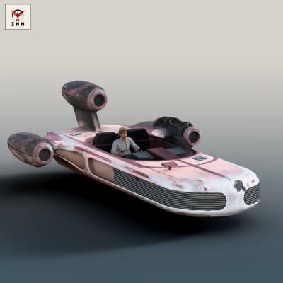 SW - Land Speeder for DazStudio by INN