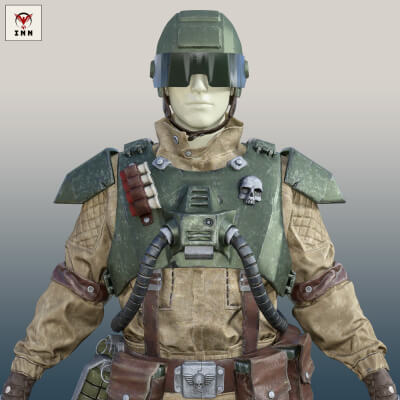 W40K - Elysian Troop Outfit for Genesis 8 Male & Genesis