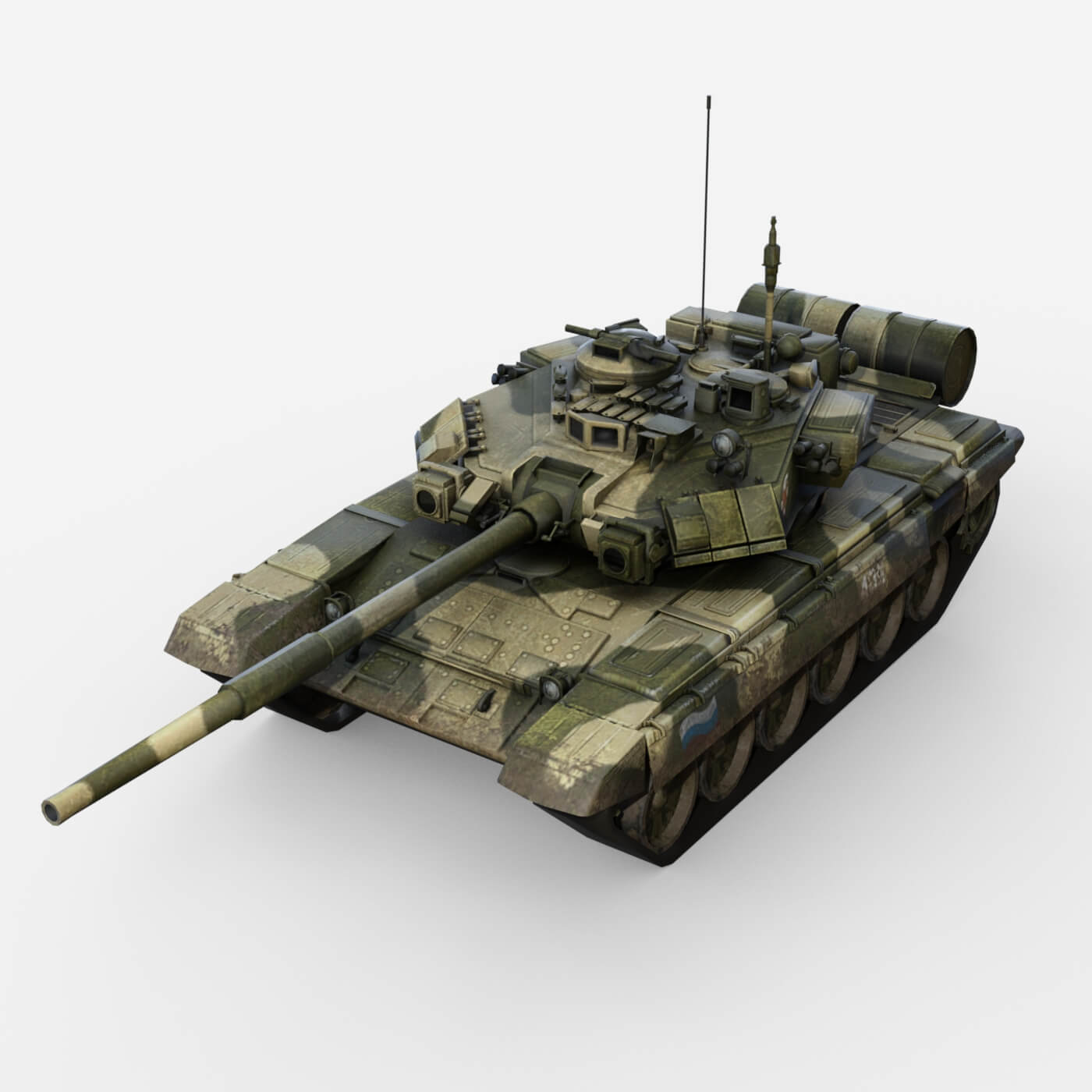 Tank Render Military Tank - 3D Model by Instarymes