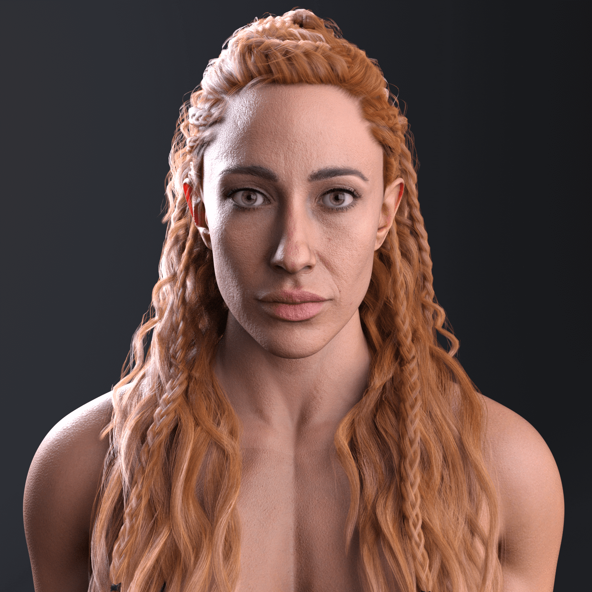 Porno Star 8 3D Render RenderHub Gallery