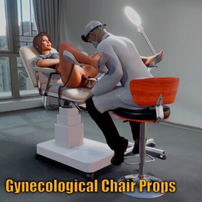 Gynecological Chair for Genesis 8F by intenzo