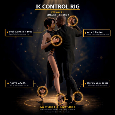 IK Control Rig V2.1 Update by intenzo