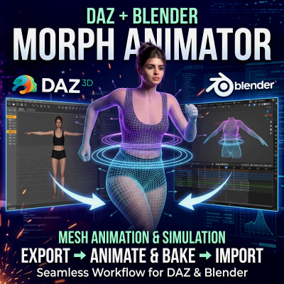 Morph Animator - Daz Content by intenzo