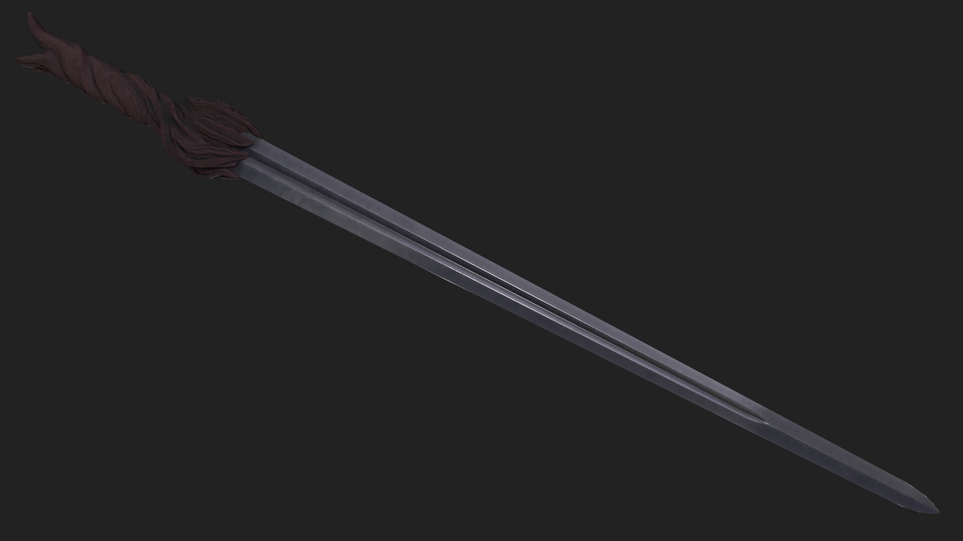 Fantasy Sword 01 3d Model By Inveni