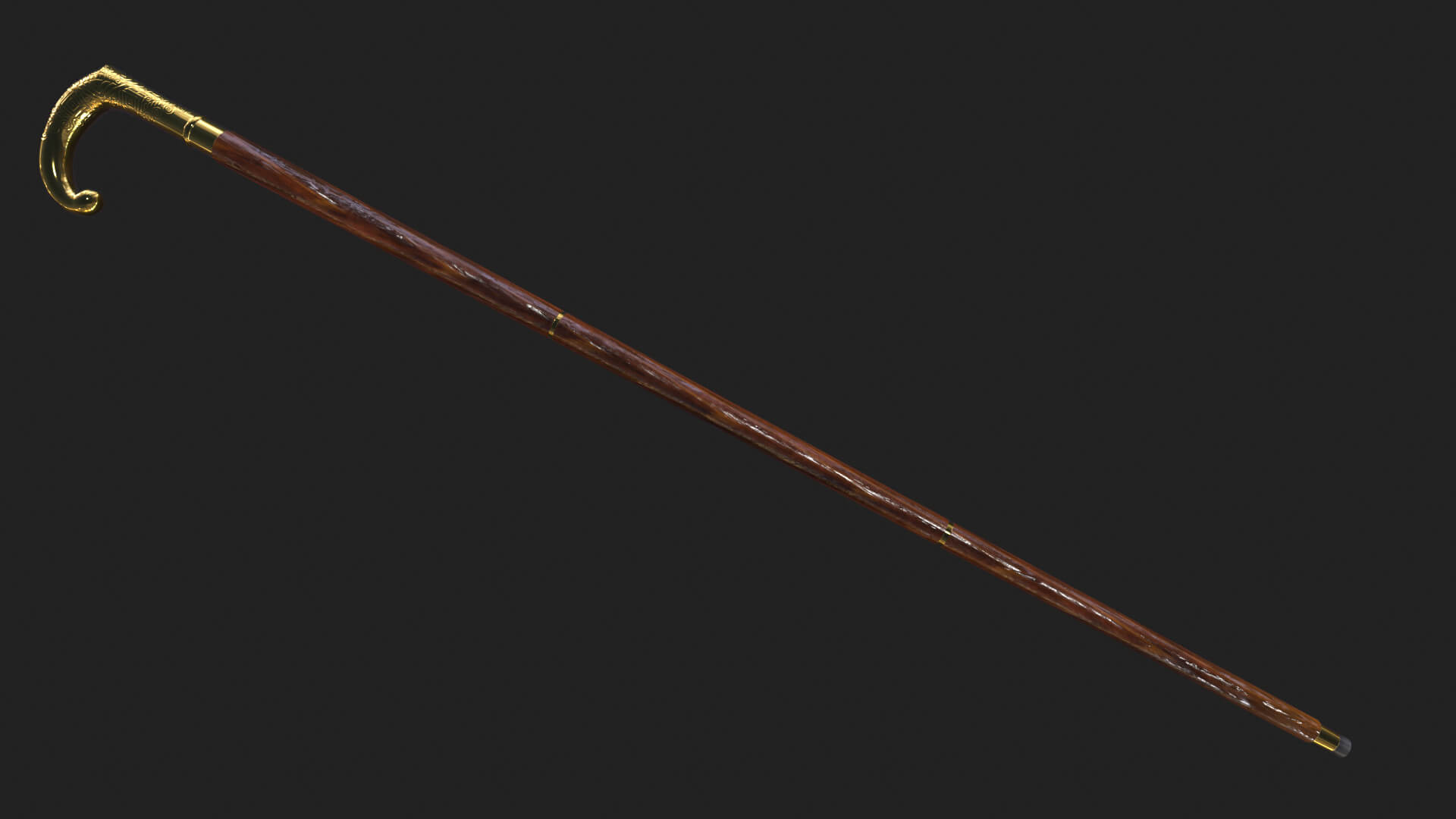 Walking Sticks 3d Model By Inveni