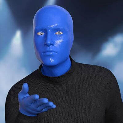 Blue Man For Genesis 8 Male