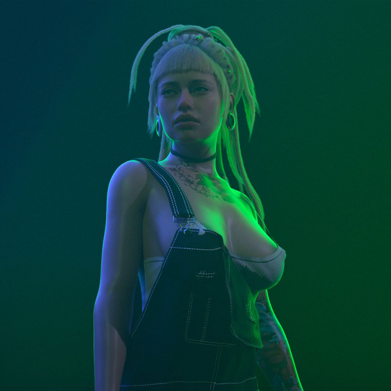 Dope Runner Iray Lights - Free Daz Content by iotafx