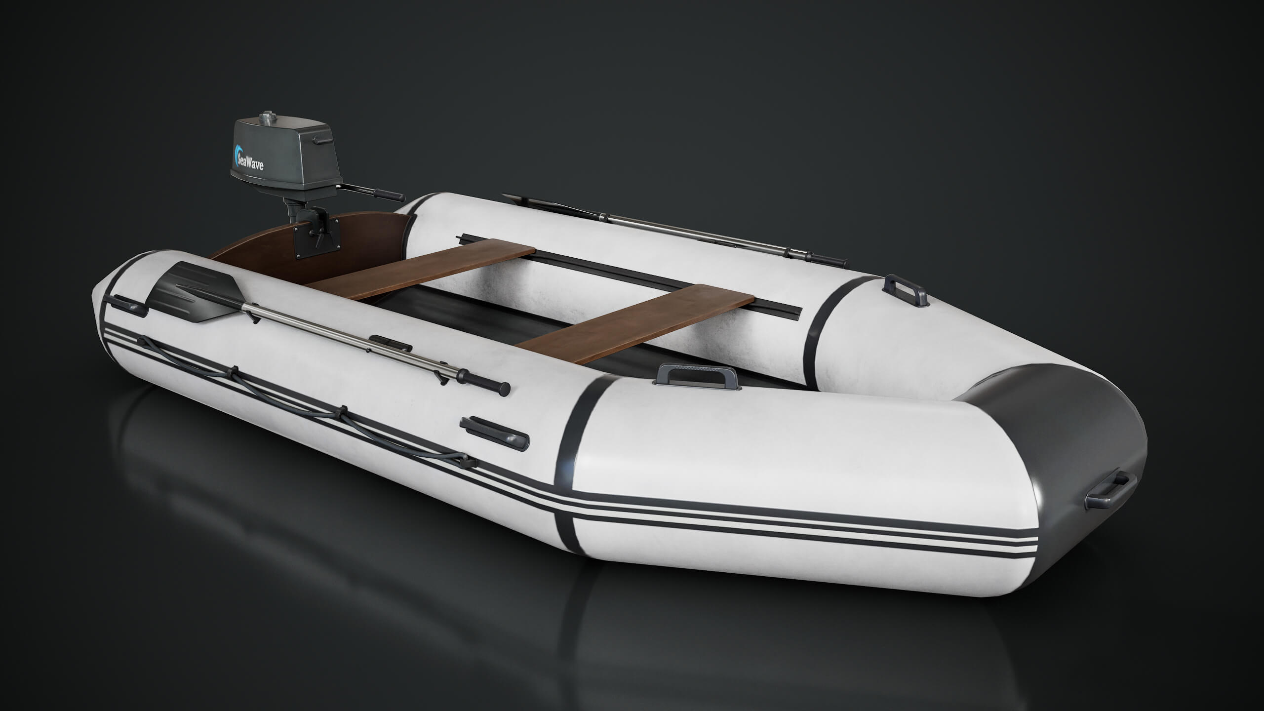 Inflatable Boat Models Inflatable Boat - 3D Model by iQuon
