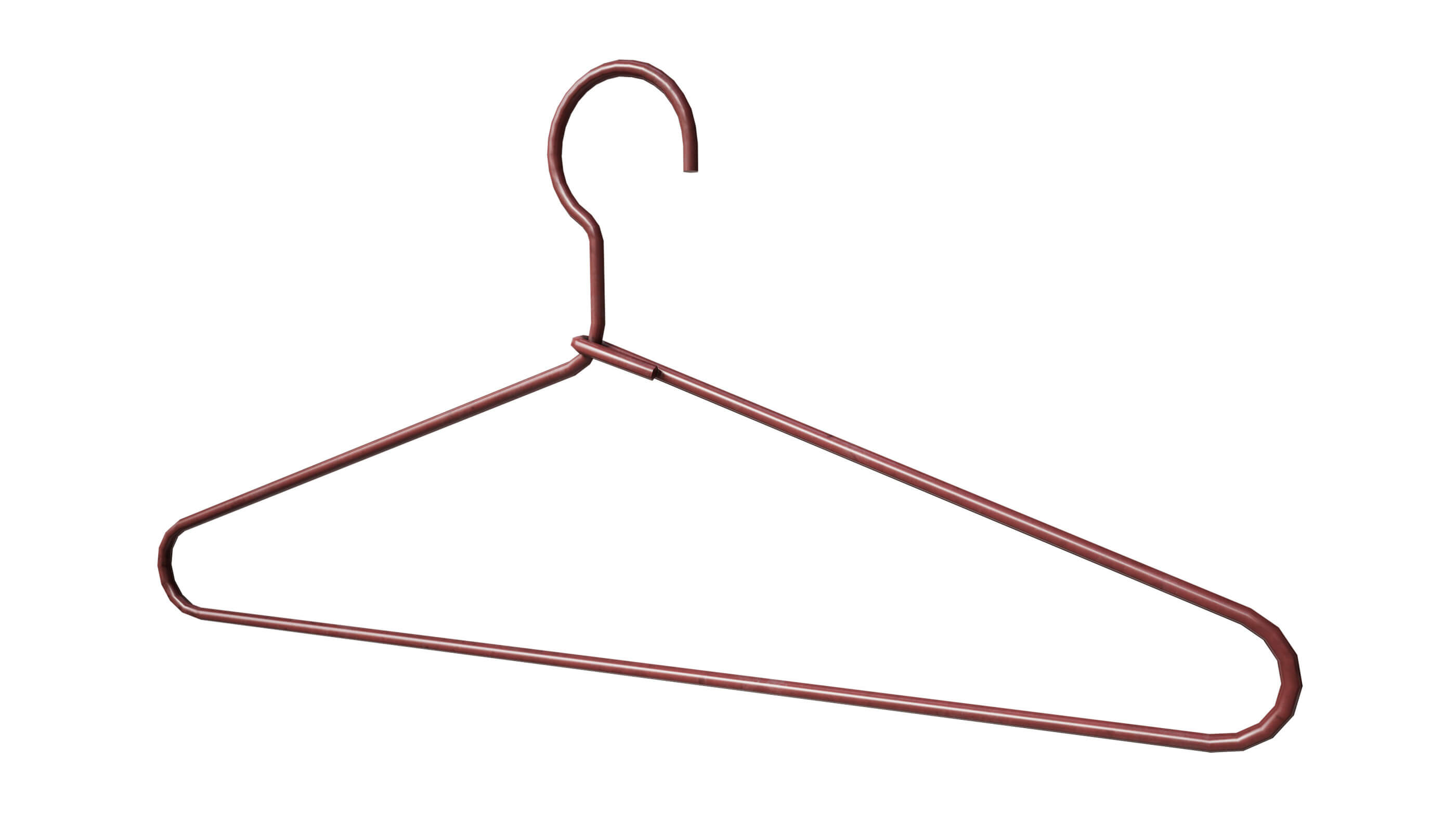 Set of 5 Cloth Hangers Free 3D Model by iQuon