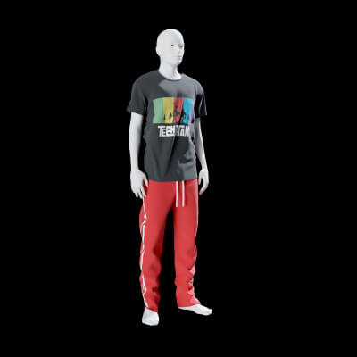 Graphic Tshirts and Joggers