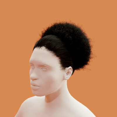 Pony Puff Hair