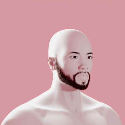Short Beard Facial Hairstyle
