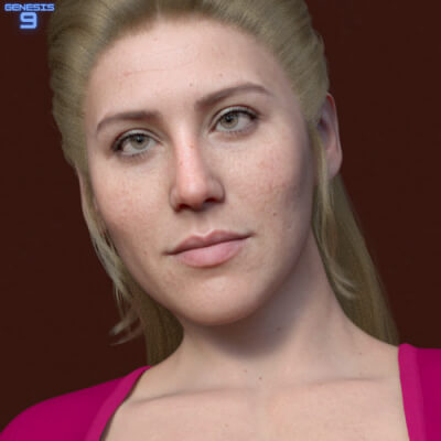 Blair-Russian Genesis 9 Young Realistic Female by jaharanarani