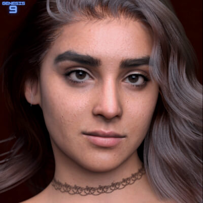Camila for Genesis 9 Realistic Female by jaharanarani