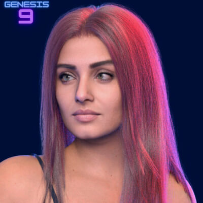Ella Realistic Female Character for Genesis 9