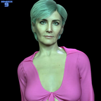 Emma for Genesis 9 Grandma Realistic Female