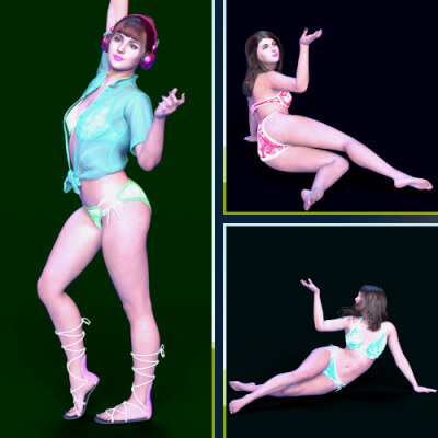 Eva Character for Genesis 9