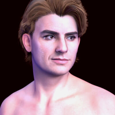 Felix for genesis 9 Realistic Young Male by jaharanarani