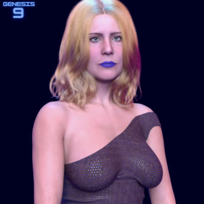 Helen &ndash Realistic Female Character for Genesis 9
