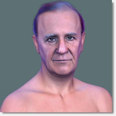 Henry for Genesis 9 Realistic Old Male